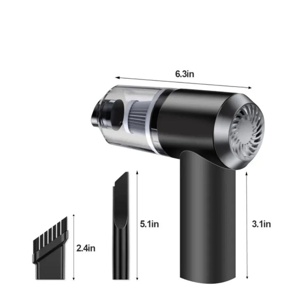 •	2 in 1 vacuum cleaner USB wireless household car ( rechargeable